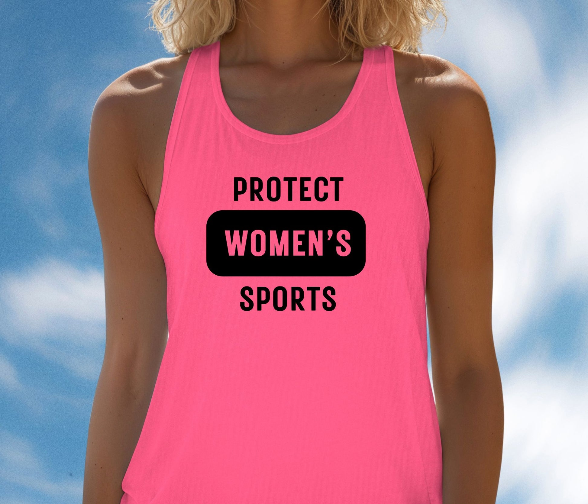 Rakkgear Women's Protect Tank Top in hot pink