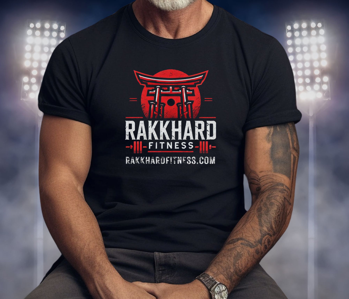 Rakkhard Fitness Short Sleeve Tee in Black