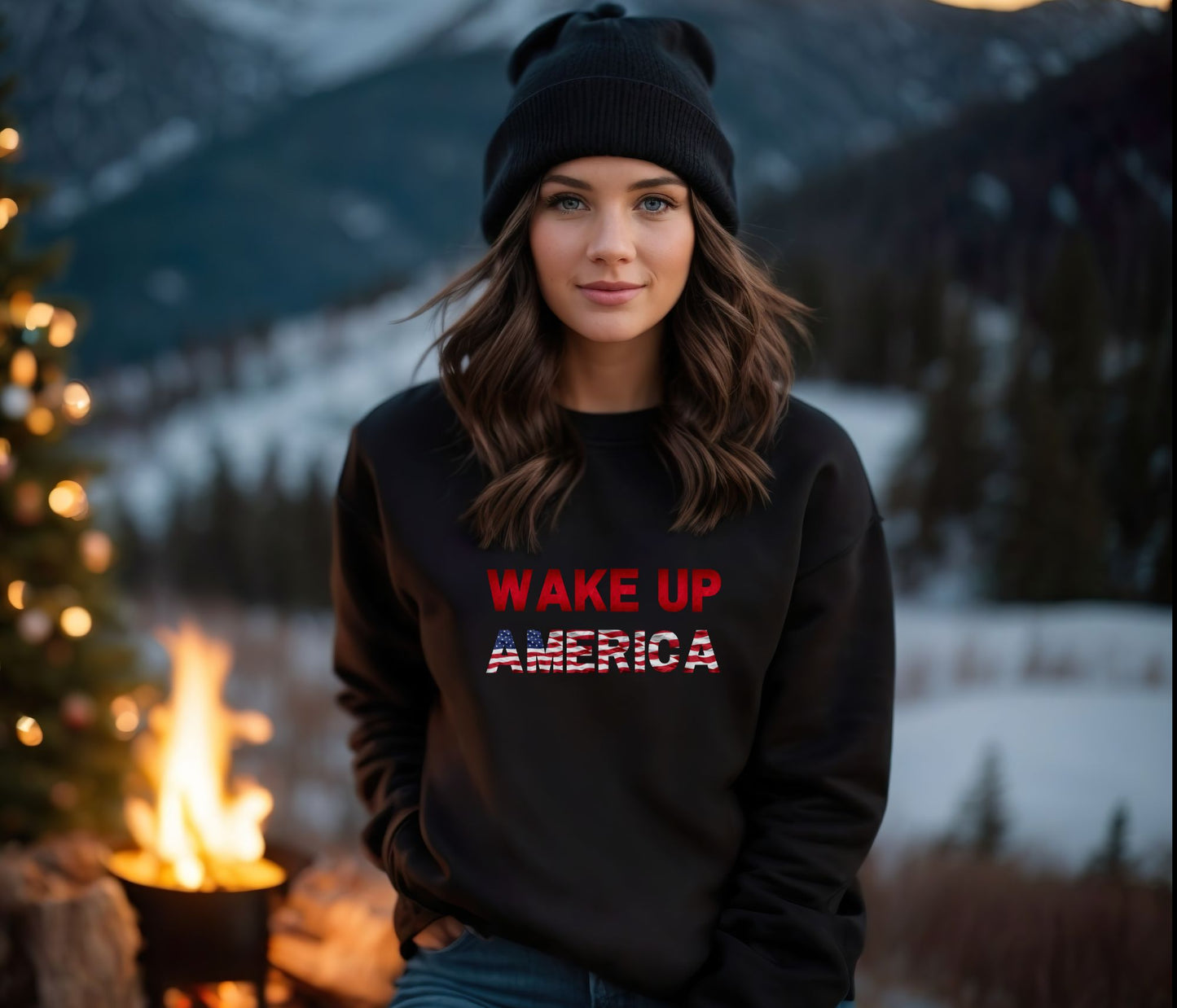 Rakkgear Women's Wake Up America Sweatshirt