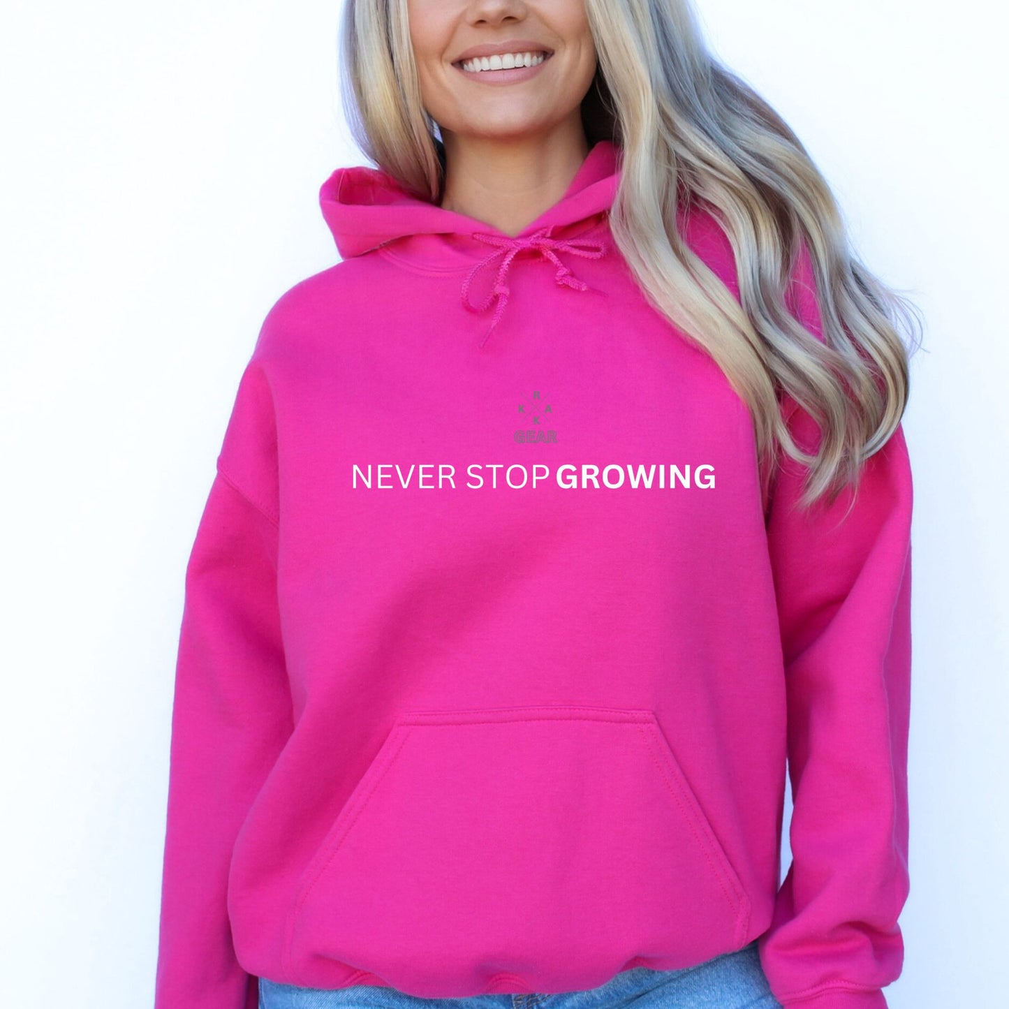 Rakkgear Women's Never Stop Growing Heavy Hoodie