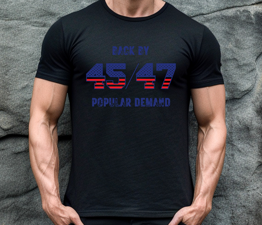 Rakkgear Black Back By Popular Demand T-Shirt