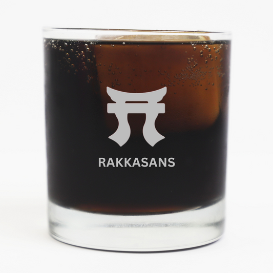 Rakkasans Laser Etched Whiskey Glass