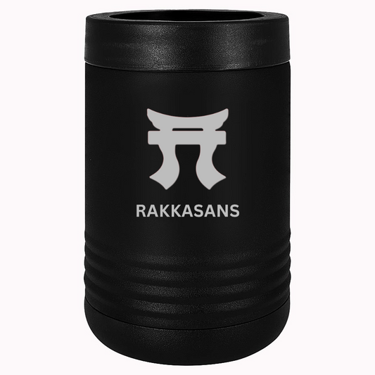 Black Laser Etched Rakkasans Beverage Holder